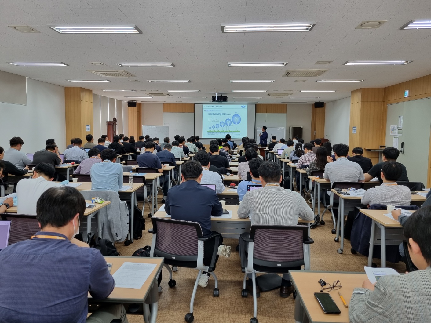 해상풍력기술 교육 현장사진